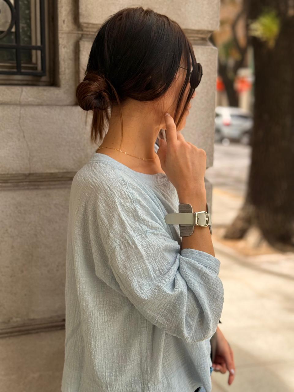Brazalete 100% cuero. Transferencia bancaria $2500