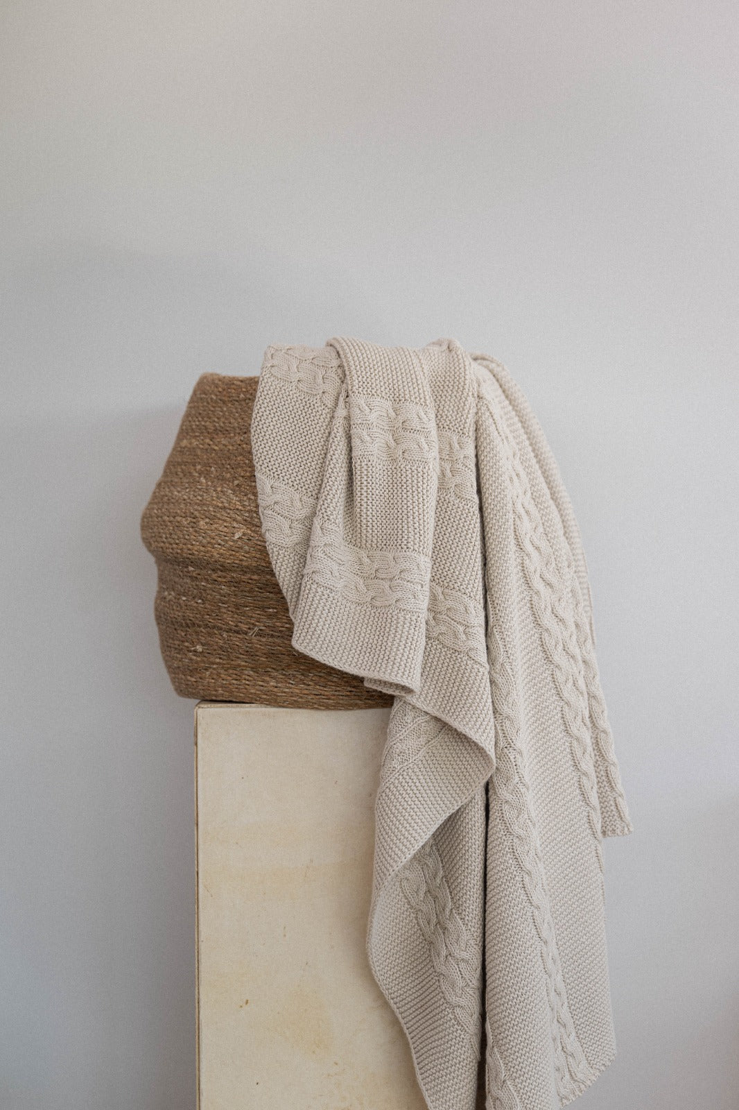 Manta ÉVORA beige (transf. Bancaria $5400)