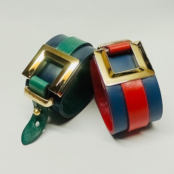 Brazalete 100% cuero. Transferencia bancaria $2500
