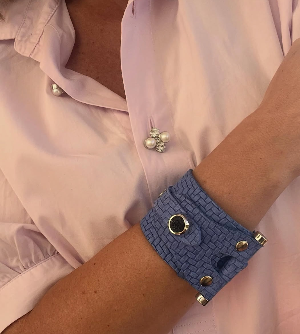 Brazalete 100% cuero. Transferencia bancaria $2650