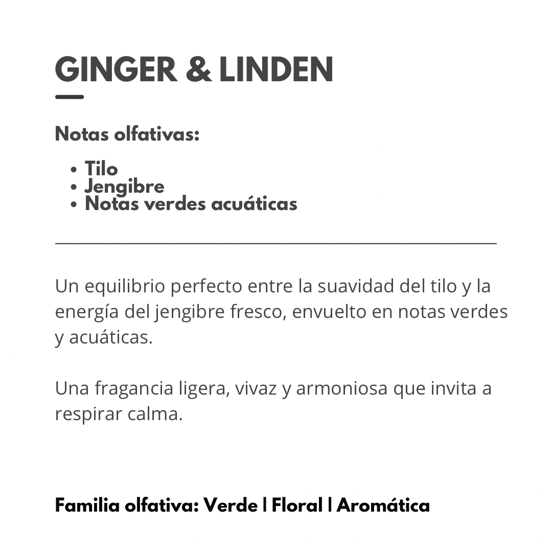 HOME SPRAY Ginger & Linden 500ml (transf. Bancaria $1250)