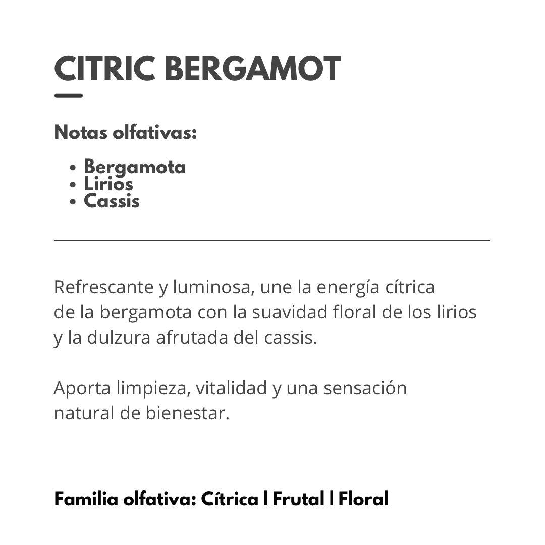 Difusor de Varillas Cítric Bergamot 250ml. (Transf. bancaria $ 1150)
