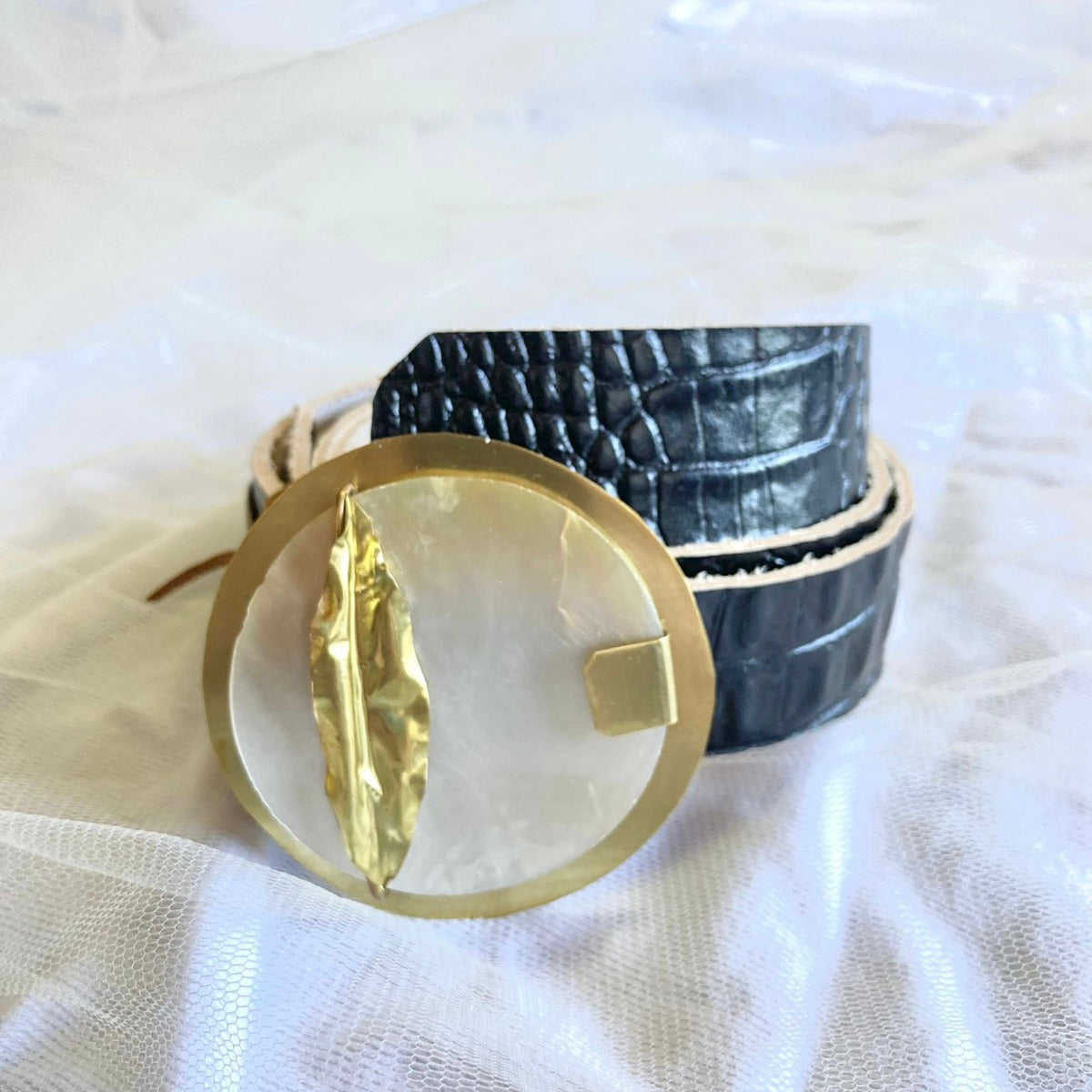 CINTOS DE CUERO - HEBILLA EN NACAR • ingresá y mirá todos los diseños • transf bancaria $1450