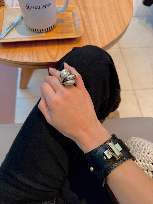 Brazalete 100% cuero. Transferencia bancaria $2650