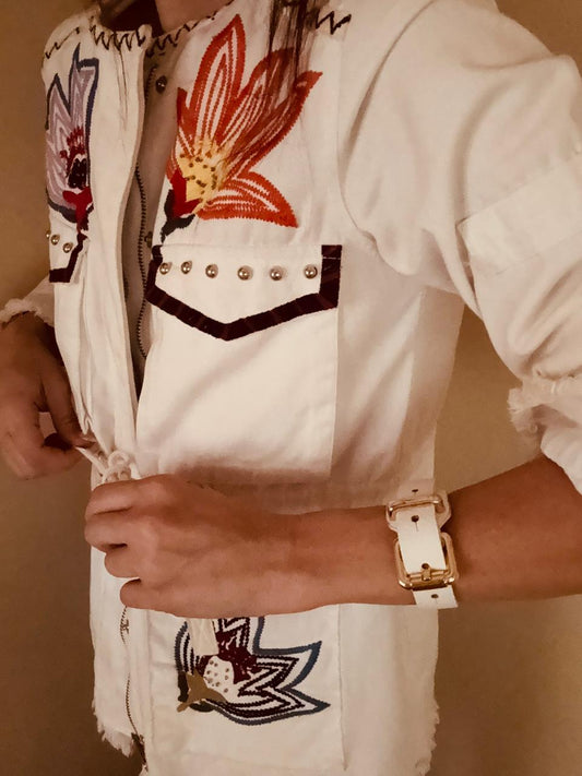 Brazalete 100% cuero. Transferencia bancaria $2450