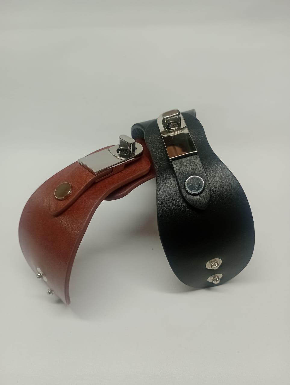 Brazalete 100% cuero. Transferencia bancaria $2550