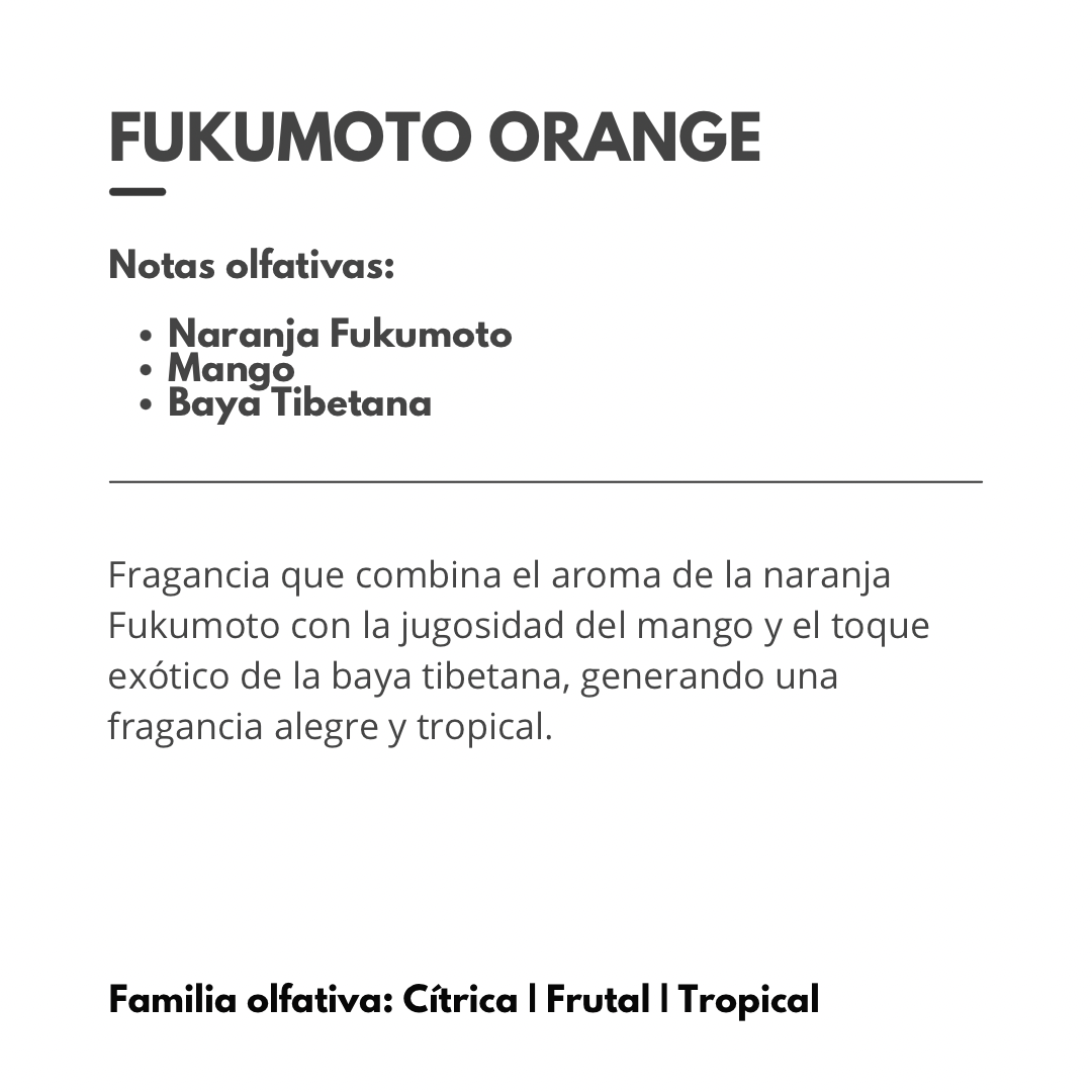 Difusor de Varillas Fukumoto Orange 250ml.                       (Transf. bancaria $ 1150)